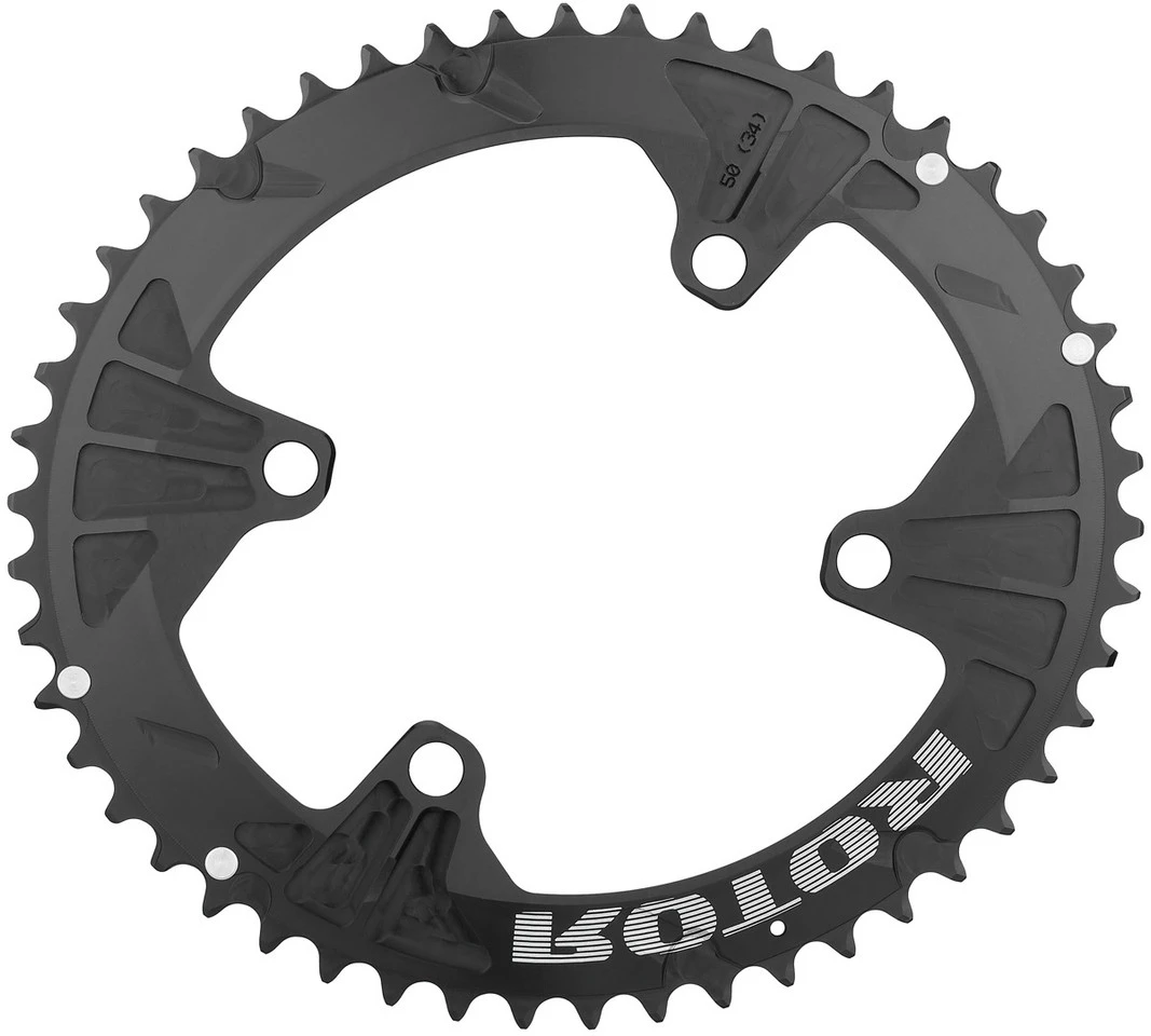 Rotor Kettenblatt ALDHU 3D+ / VEGAST, 4-Arm, Q-Rings, 110 Mm Lochkreis 2 Rotor Kettenblatt ALDHU 3D+ / VEGAST, 4-Arm, Q-Rings, 110 Mm Lochkreis – Bild 2