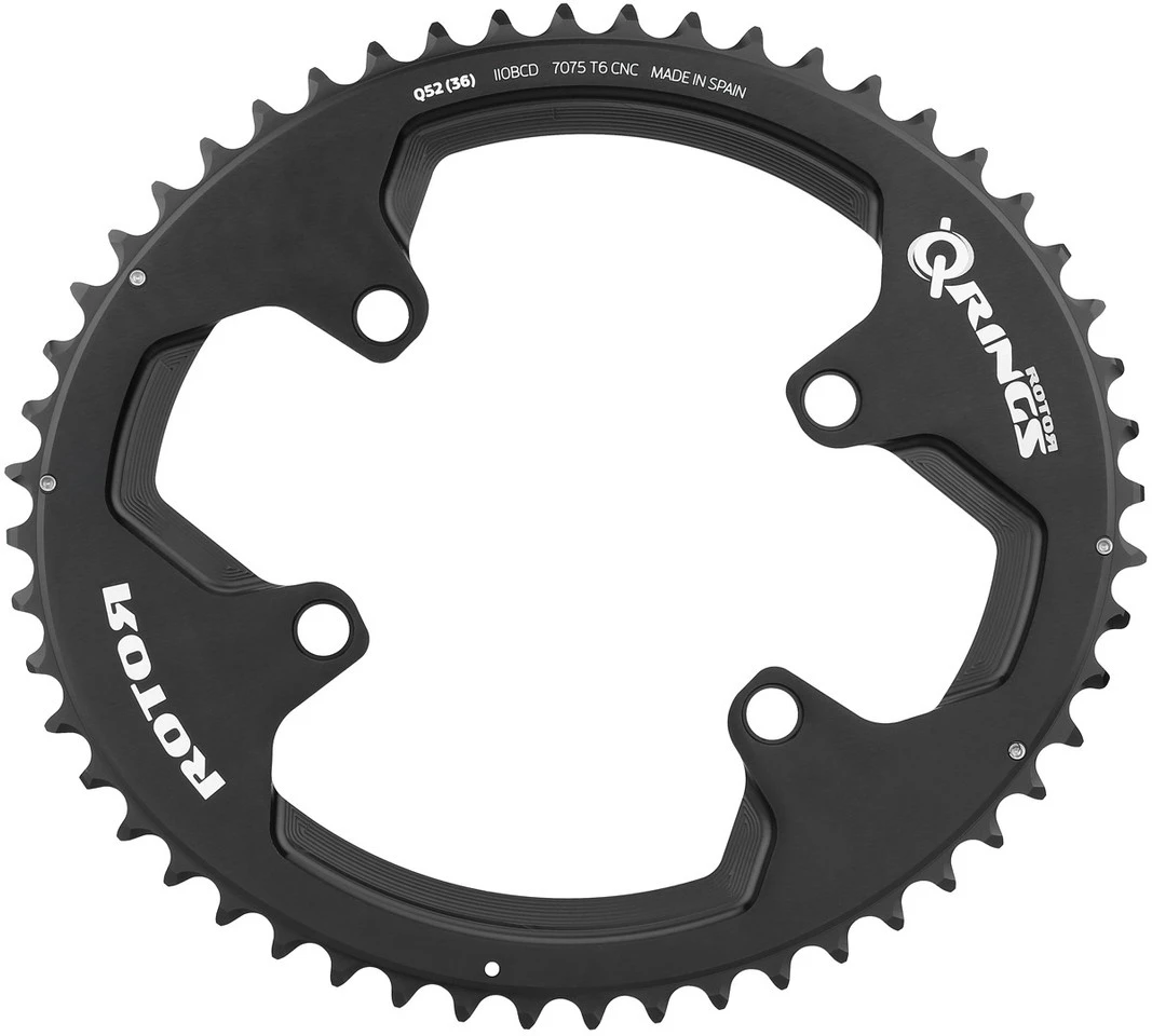 Rotor Kettenblatt ALDHU 3D+ / VEGAST, 4-Arm, Q-Rings, 110 Mm Lochkreis 3 Rotor Kettenblatt ALDHU 3D+ / VEGAST, 4-Arm, Q-Rings, 110 Mm Lochkreis – Bild 3