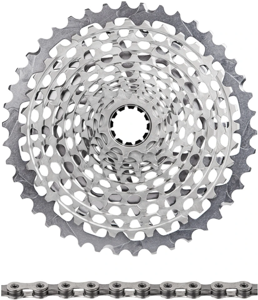 SRAM XX1 XG-1199 Kassette + PC XX1 Kette 11-fach Verschleißset 1 SRAM XX1 XG-1199 Kassette + PC XX1 Kette 11-fach Verschleißset