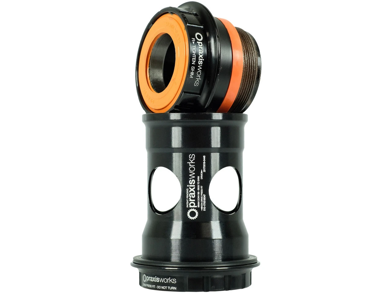 Praxis Works Shimano Road OSBB Specialized Conversion Stahl Innenlager 1 Praxis Works Shimano Road OSBB Specialized Conversion Stahl Innenlager