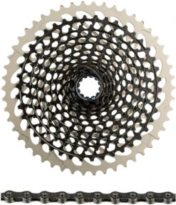 SRAM XG-1295 Kassette + PC X01 Eagle Kette 12-fach Verschleißset 12 SRAM XG-1295 Kassette + PC X01 Eagle Kette 12-fach Verschleißset -BikeMotion Deutschland Verkaufs-Shop 295134