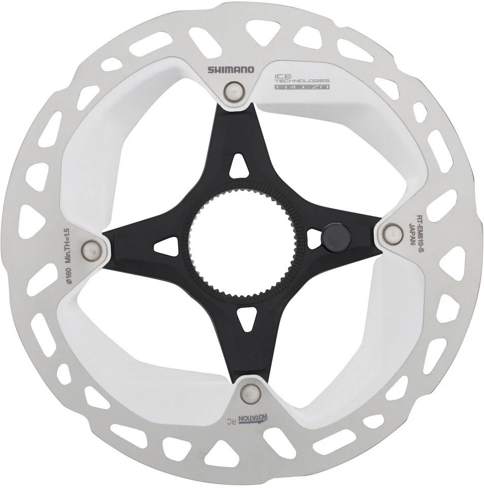 Shimano Bremsscheibe RT-EM810 Center Lock Für STEPS Mit Innenverzahnung 1 Shimano Bremsscheibe RT-EM810 Center Lock Für STEPS Mit Innenverzahnung