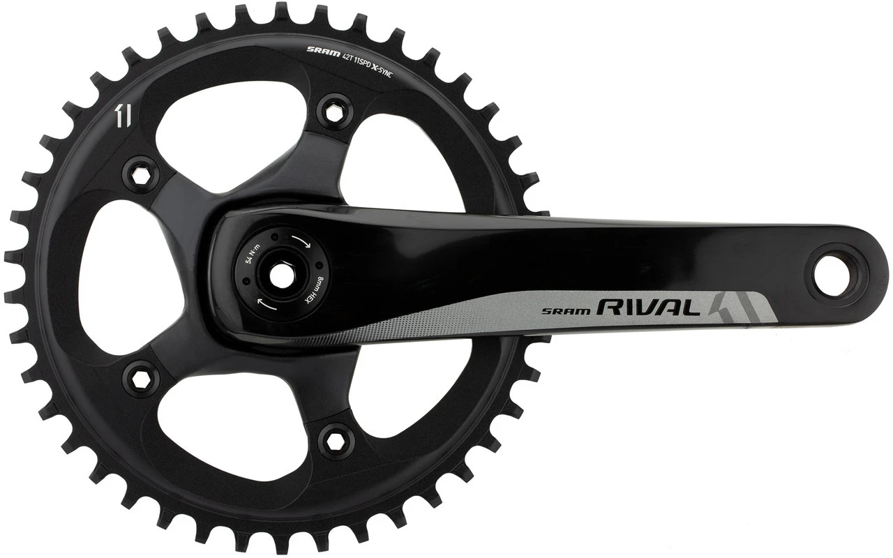 SRAM Rival 1 BB30 11-fach Kurbelgarnitur 5 SRAM Rival 1 BB30 11-fach Kurbelgarnitur – Bild 5
