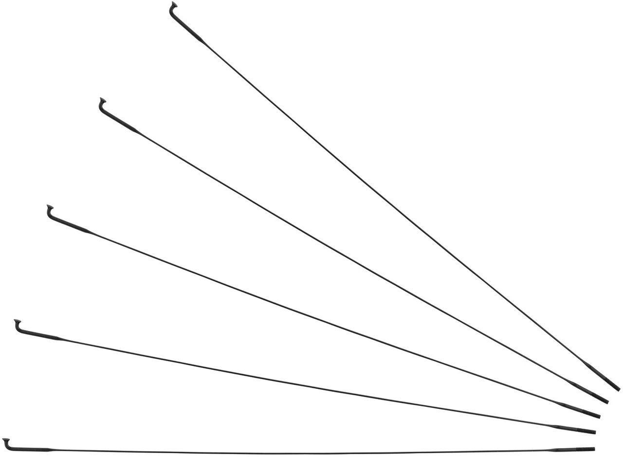 Sapim CX-Ray J-Bend Speichen + Nippel - 5 Stück 1 Sapim CX-Ray J-Bend Speichen + Nippel - 5 Stück