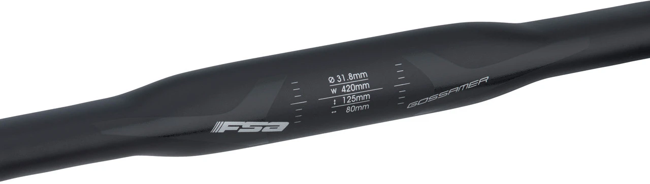 FSA Gossamer Compact 31.8 Lenker 6 FSA Gossamer Compact 31.8 Lenker – Bild 6