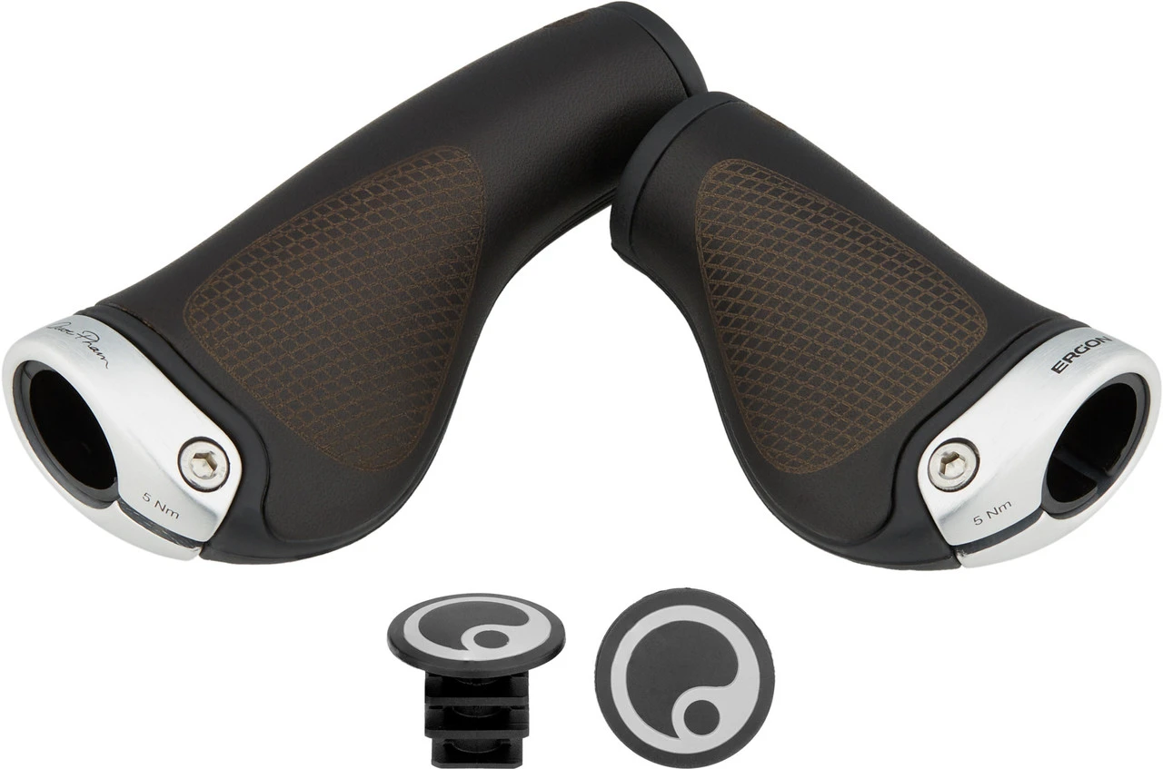 ERGON GP1 BioLeder Lenkergriffe Für Drehgriffschalter Einseitig 1 ERGON GP1 BioLeder Lenkergriffe Für Drehgriffschalter Einseitig